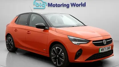 Used Vauxhall Corsa-e 100 kW (136 HP) 2021 Orange Hatchback