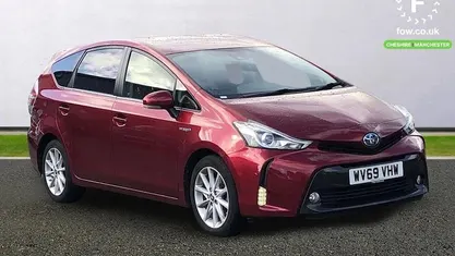 Used Toyota Prius+ 136 HP (100 kW) 2020 Red MPV