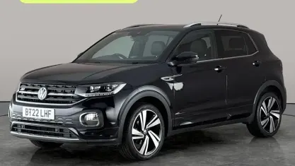 Used VW T-Cross R-line 110 HP (80 kW) 2022 Black SUV
