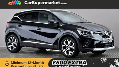 Black Used 2024 Renault Captur Techno SUV | £13,197 (Fair price)