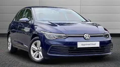 Atlantic blue Used 2021 VW Golf VIII Life Hatchback | £15,350 (Fair price)