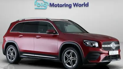 Used Mercedes GLB200 AMG line 163 HP (119 kW) 2021 Red SUV