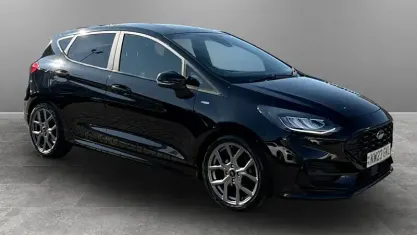 Used Ford Fiesta ST-Line 125 HP (91 kW) 2022 Black Hatchback