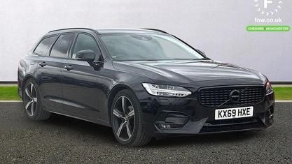 Usado Volvo V90 R-Design 254 HP (186 kW) 2019 Preto Carrinha