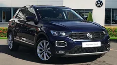 Blue Used 2018 VW T-Roc SEL SUV | £14,999 (Fair price)