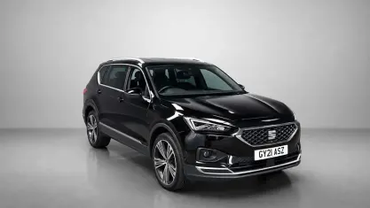 Used Seat Tarraco XCELLENCE Lux 150 HP (110 kW) 2021 Black SUV