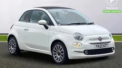 White Used 2021 Fiat 500C Dolcevita Cabriolet | £11,899 (Fair price)