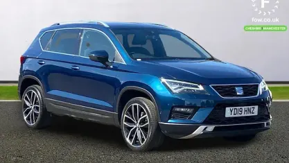 Used Seat Ateca XCELLENCE Lux 150 HP (110 kW) 2019 Blue SUV