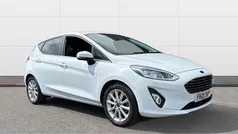 White Used 2021 Ford Fiesta Titanium Hatchback | £11,877 (Good price)