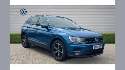 Used VW Tiguan SE 150 HP (110 kW) 2018 Blue SUV