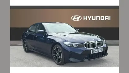 Used BMW 320 M Sport 184 HP (135 kW) 2022 Blue Sedan