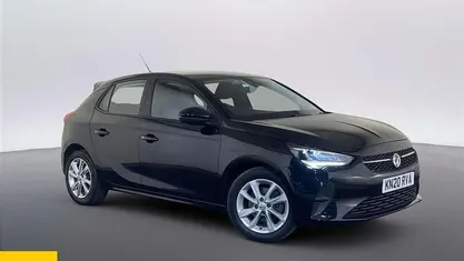 Used Vauxhall Corsa 101 HP (74 kW) 2020 Black Hatchback