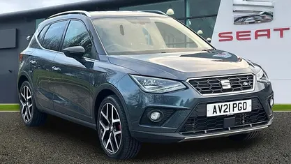 Magnetic grey Used 2021 Seat Arona FR SUV | £11,741 (Fair price)