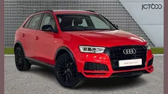 Misano red, pearl effect Used 2018 Audi Q3 Black Edition SUV | £18,117 (Fair price)