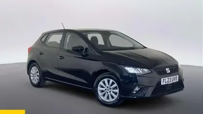 Begagnad Seat Ibiza SE 80 HK (58 kW) 2023 Svart Halvkombi