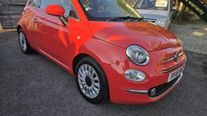 Used Fiat 500C Lounge 86 HP (63 kW) 2016 Orange Cabriolet
