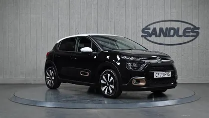 Black Used 2023 Citroën C3 PureTech Hatchback | £11,199 (Fair price)