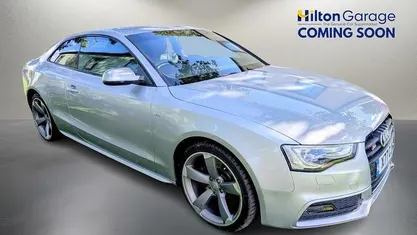 Silver Used 2015 Audi S5 Black Edition Coupe | £17,050 (Fair price)