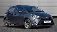 Grey Used 2017 Toyota Yaris Hatchback | £9,495 (Fair price)