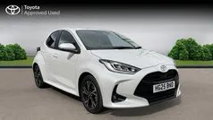 White New 2025 Toyota Yaris Hybrid Design Hatchback | £19,995 (Good price)