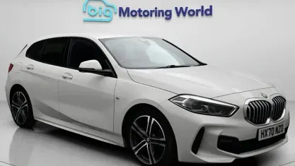 Used BMW 118 M Sport 140 HP (102 kW) 2020 White Hatchback