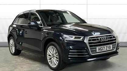 Blue Used 2017 Audi Q5 S-Line SUV | £18,960 (Fair price)