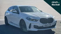 White Used 2021 BMW 120 M Sport Hatchback | £20,201 (Fair price)