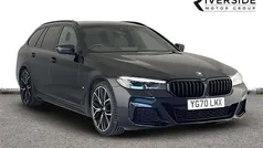 Carbon black Used 2020 BMW 520 M Sport Estate | £23,290 (Fair price)