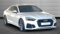 White Used 2022 Audi A5 S-Line Coupe | £25,995 (Fair price)