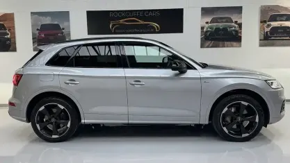 Used Audi Q5 Black Edition 190 HP (139 kW) 2019 Silver SUV