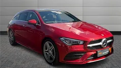 Red Used 2022 Mercedes CLA180 AMG Line Premium Plus Sedan | £23,350 (Super price)