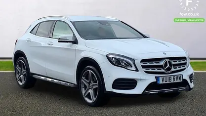 Used Mercedes GLA200 Active 136 HP (100 kW) 2018 White SUV