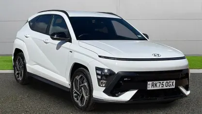 Begagnad Hyundai Kona N Line 129 HK (94 kW) 2025 Vit SUV
