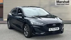 Black Used 2022 Ford Focus ST-Line Hatchback | £15,509 (Fair price)