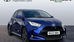 Blue Used 2022 Toyota Yaris Hybrid Design Hatchback | £15,000 (Good price)