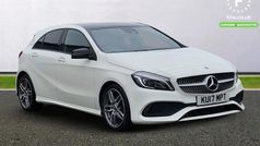 White Used 2017 Mercedes A200 AMG Line Premium Plus Hatchback | £16,299 (Fair price)