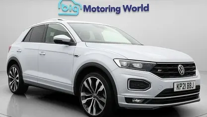 Silver Used 2020 VW T-Roc R-line SUV | £20,600 (Fair price)