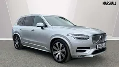 Bright silver Used 2020 Volvo XC90 Pro SUV | £33,515 (Fair price)