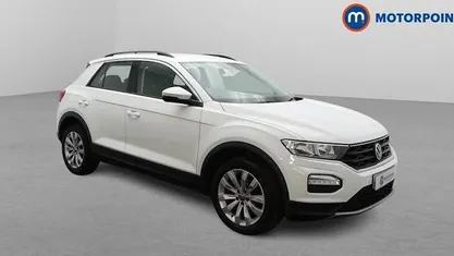 White Used 2021 VW T-Roc SE SUV | £16,299 (Fair price)