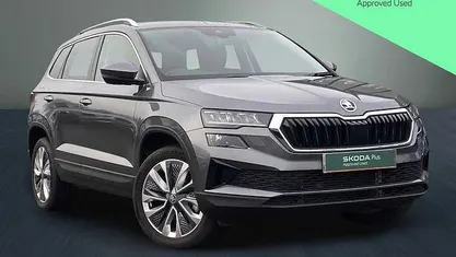 Graphite grey metallic Used 2025 Skoda Karoq SE L SUV | £27,464 (Fair price)