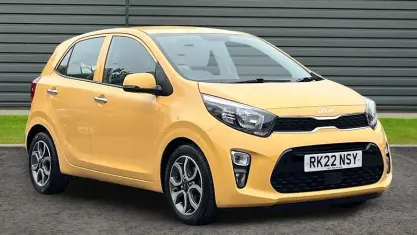 Used Kia Picanto 67 HP (49 kW) 2022 Yellow Hatchback