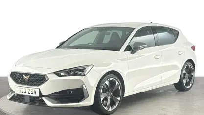 Used Cupra Leon VZ1 310 HP (228 kW) 2023 White Hatchback