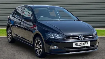 Used VW Polo Active 95 HP (69 kW) 2021 Black Hatchback