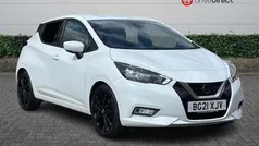 White Used 2021 Nissan Micra S Hatchback | £11,490 (Fair price)