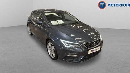 Usado Seat Leon FR 150 HP (110 kW) 2019 Cinzento Citadino