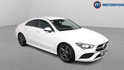 Used Mercedes CLA180 AMG Line Premium 136 HP (100 kW) 2022 White Sedan