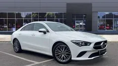 White Used 2023 Mercedes CLA200 Executive Coupe | £27,609 (Fair price)