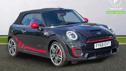 Used Mini John Cooper Works Cabriolet Chili 231 HP (169 kW) 2018 Black Cabriolet