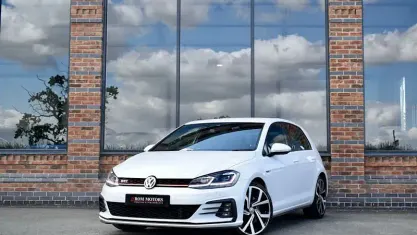 Used VW Golf VII GTI 245 HP (180 kW) 2019 White Hatchback