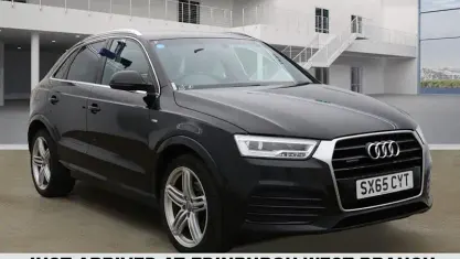 Used Audi Q3 S-line plus 184 HP (135 kW) 2016 Black SUV